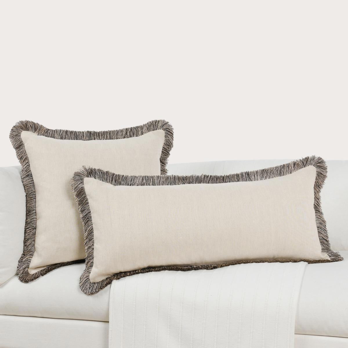 Nola - Pillow, alternate view 11 with linen fabric