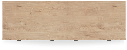 Cielden - Six Drawer Dresser - Two-Tone, alternate view 8 with linen fabric