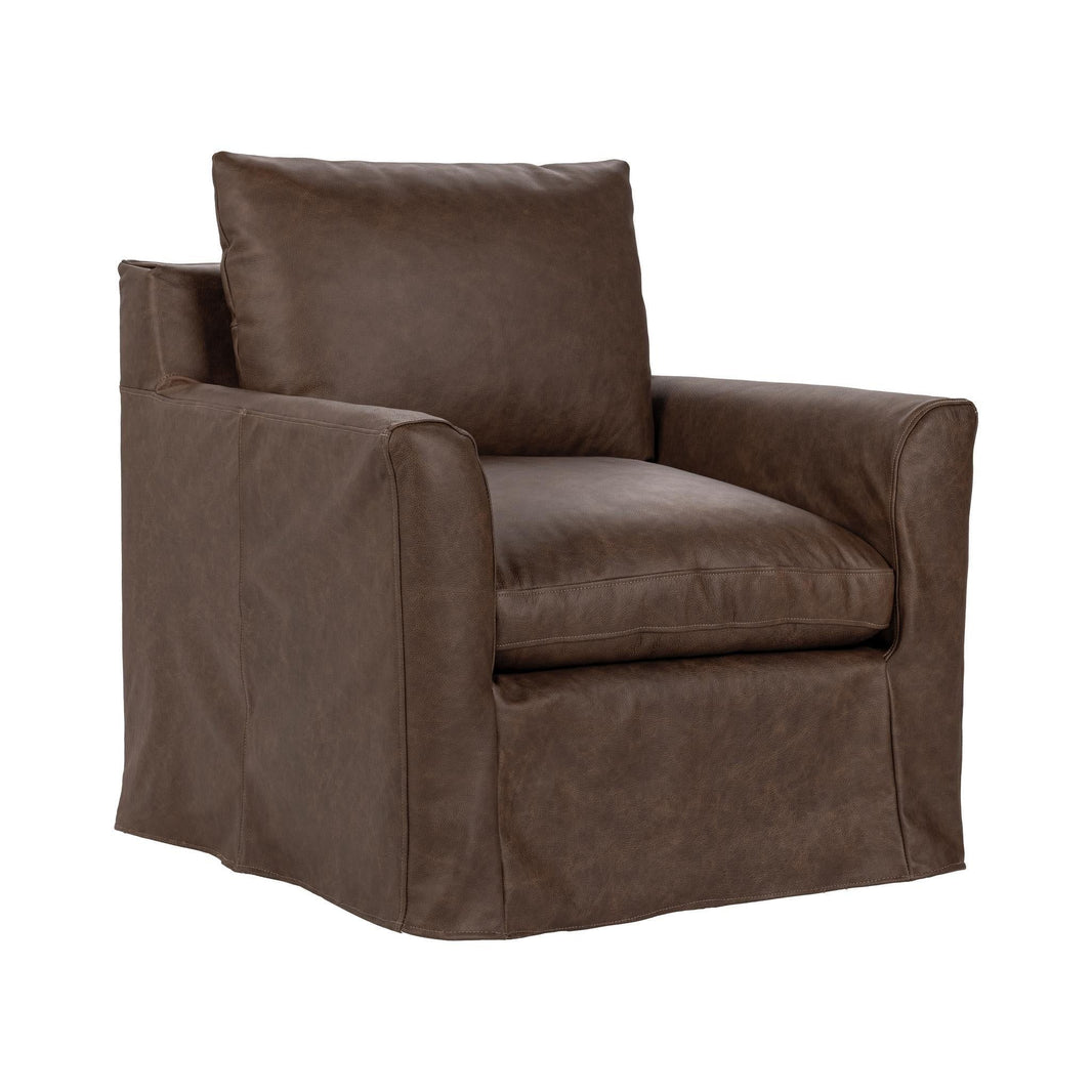 Cassiano - Swivel Chair, alternate view 26 with leather upholstery