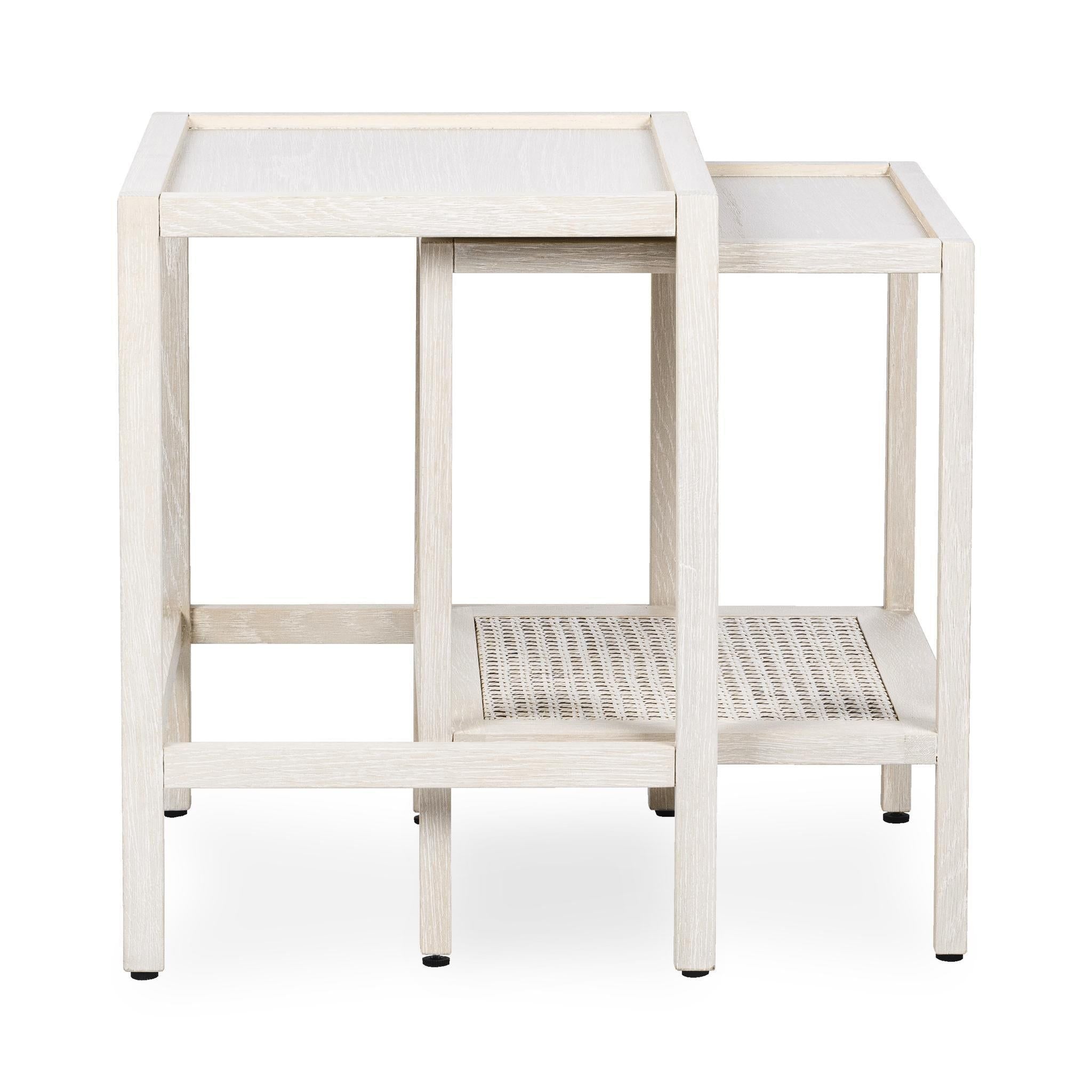 Devin - Solid Wood Nesting Accent Tables, alternate view 17