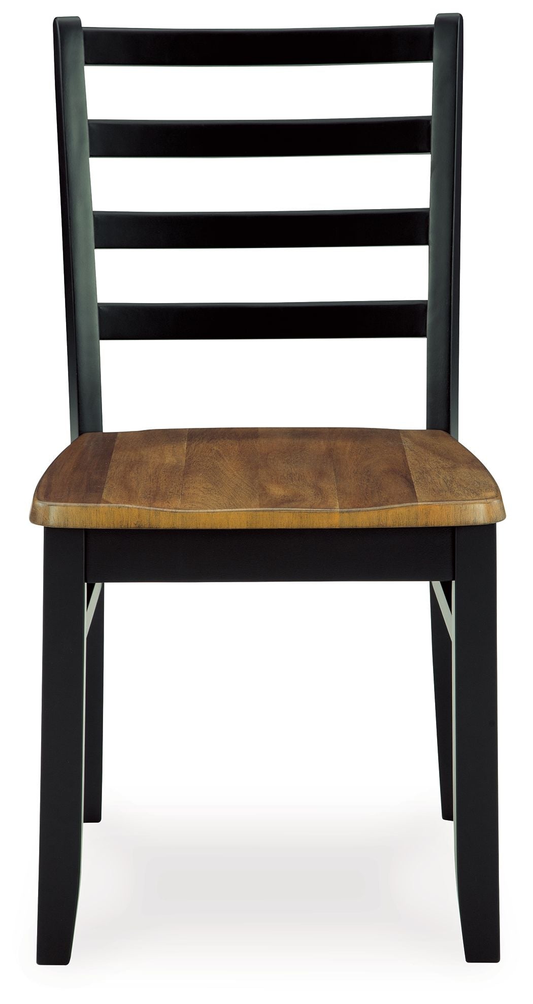 Blondon - Rectangular Drm Table Set (Set of 7) - Brown / Black, alternate view 8 with solid wood