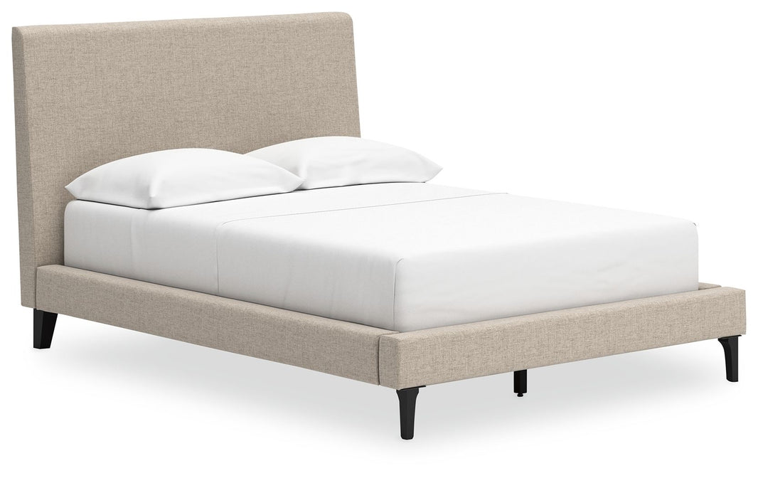 Cielden - Upholstered Bed With Roll Slats, product view