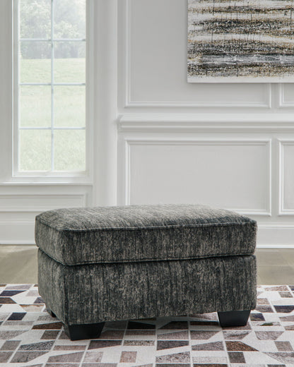 Lonoke - Chair And A Half, Ottoman, alternate view 5 with metal