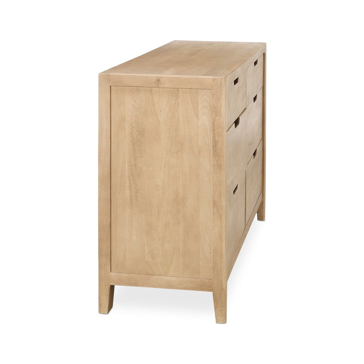 Laguna - 6 Drawer Dresser - Natural Maple, alternate view 8 with wood construction