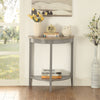 Justino - Console Table, product view with wood construction