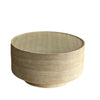 Mckenna - Outdoor Concrete Round Table, product view with marble