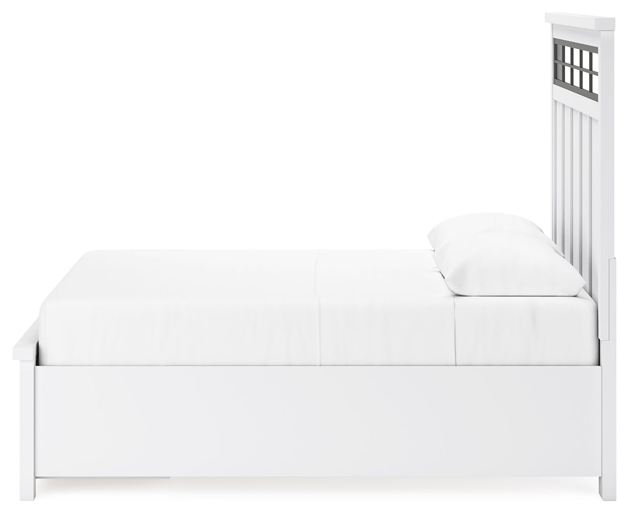 Ashbryn - Panel Storage Bed, alternate view 7 with metal