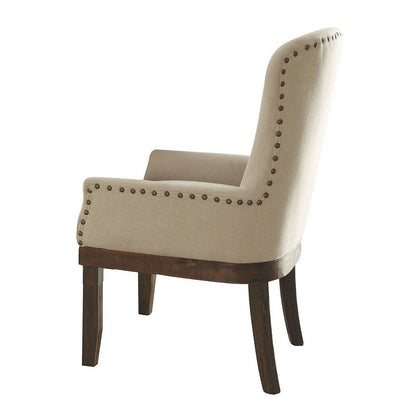 Landon - Chair, alternate view 6 with linen fabric