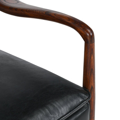Kiannah - Club Chair, alternate view 18 with top-grain leather