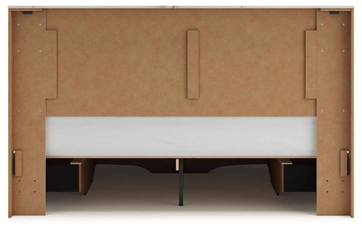 Lawroy - Panel Bed With Storage, alternate view 80