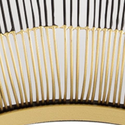 Dallmen - Accent Mirror - Black / Gold Finish - Signature Design by Ashley® - 6