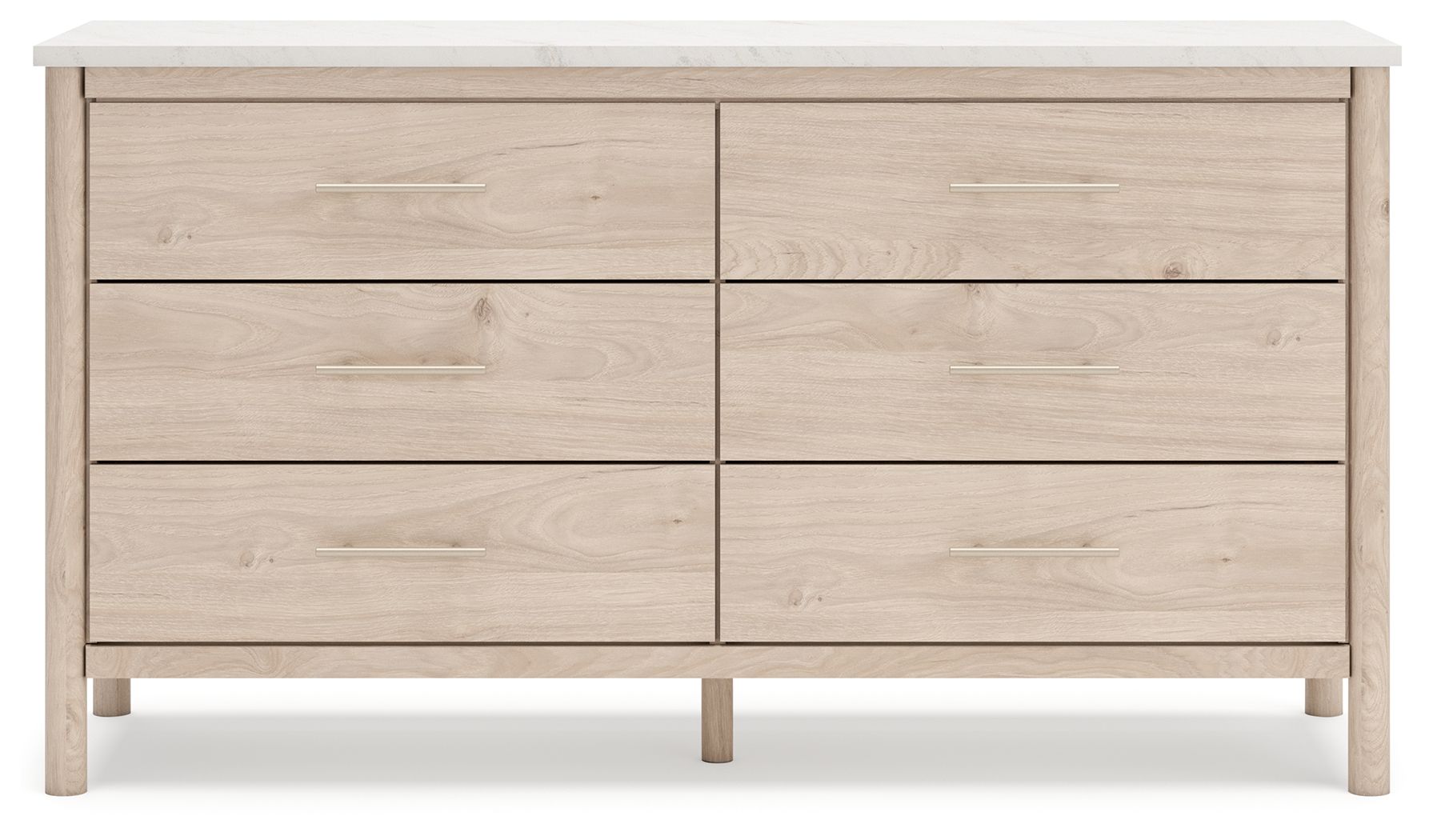 Cadmori - Six Drawer Dresser, alternate view 18 with marble