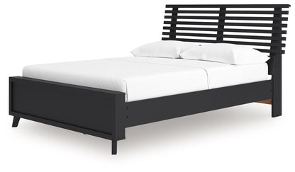 Danziar - Slat Panel Bed, alternate view 7 with wood construction