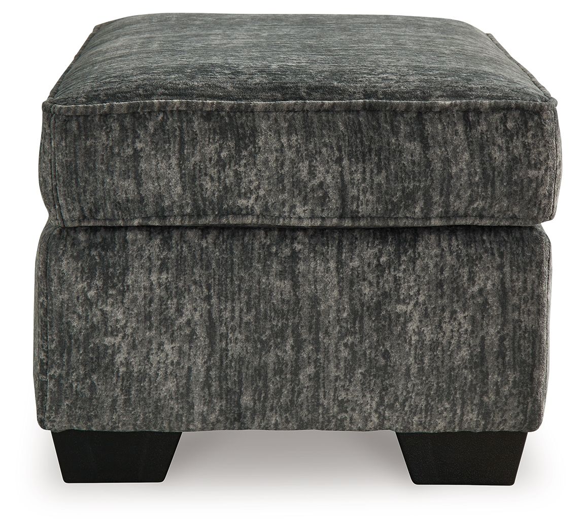 Lonoke - Chair And A Half, Ottoman, alternate view 6 with metal