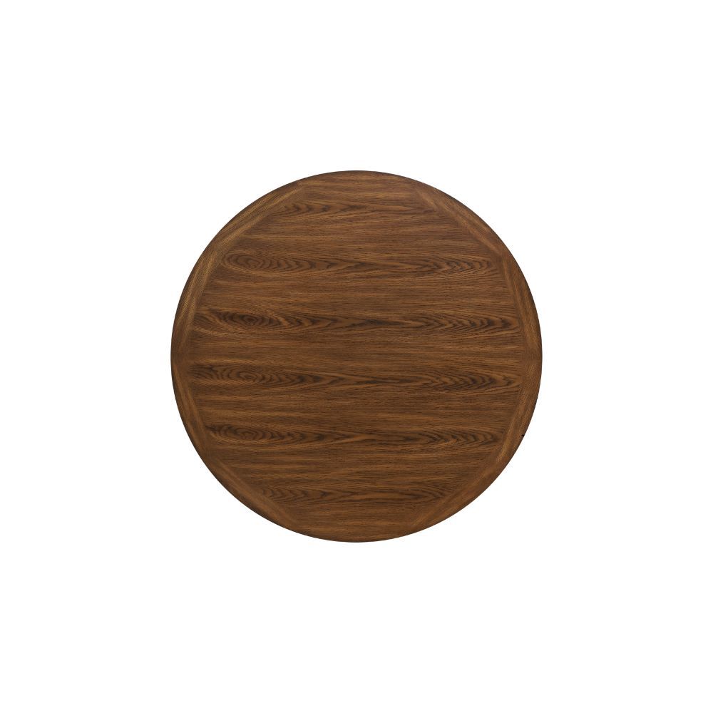 Maurice - Counter Height Table - Oak, alternate view 6 with linen fabric