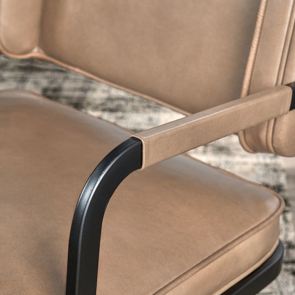 Fonda - Dining Chair, alternate view 26 with top-grain leather