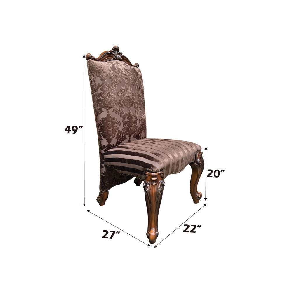 Versailles - Side Chair (Set of 2), alternate view 8 with leather upholstery
