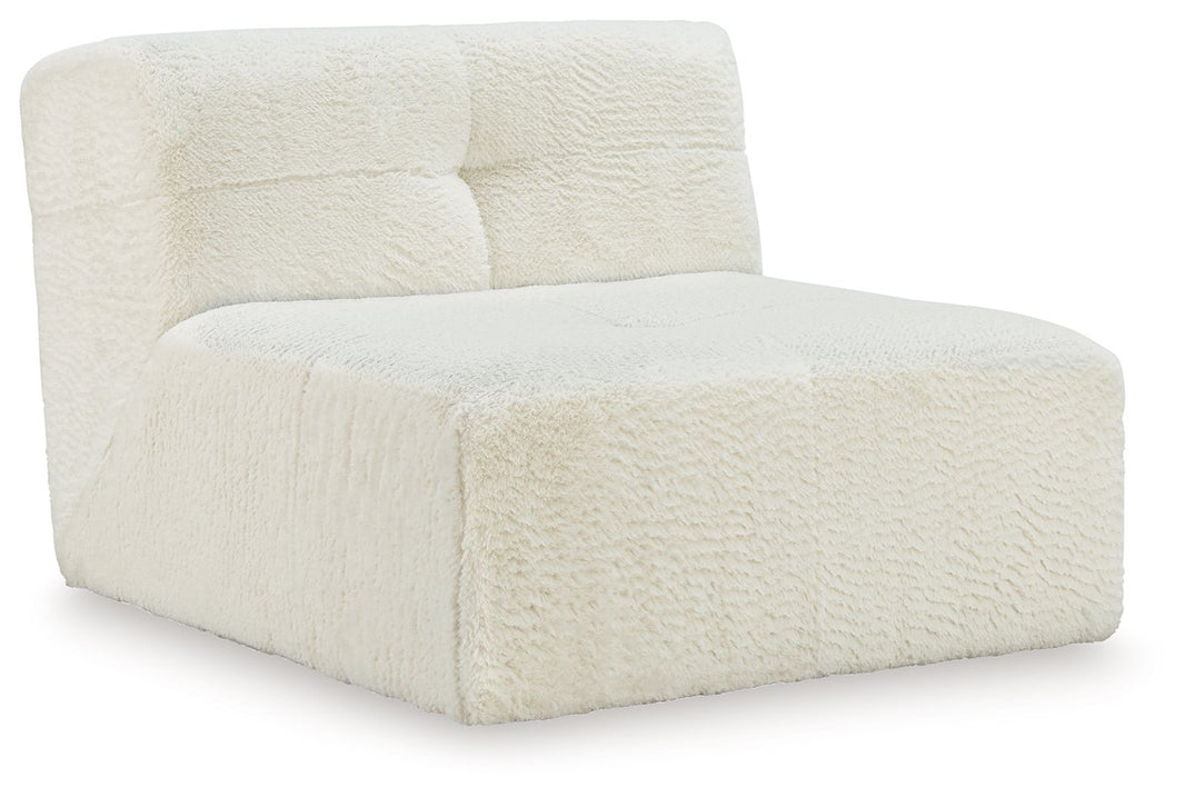Brettner - Accent Chair - Ivory, product view with polyester fabric