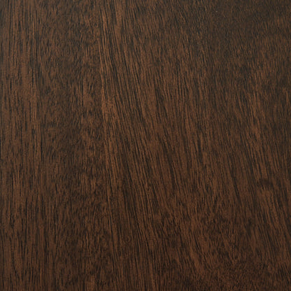 Korestone - Oval Cocktail Table - Dark Brown, alternate view 8 with wood construction