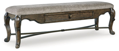 Maylee - 11 Pc. - Dining Extension Table, 4 Side Chairs, 2 Arm Chairs, Storage, alternate view 8 with chenille upholstery