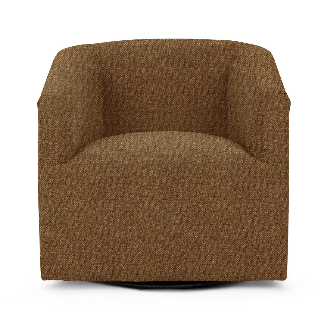 Vernon - Swivel Chair, alternate view 28 with top-grain leather