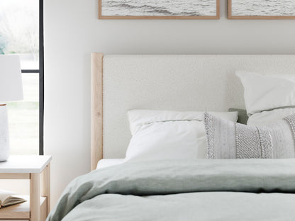 Cadmori - Upholstered Panel Bed, alternate view 8