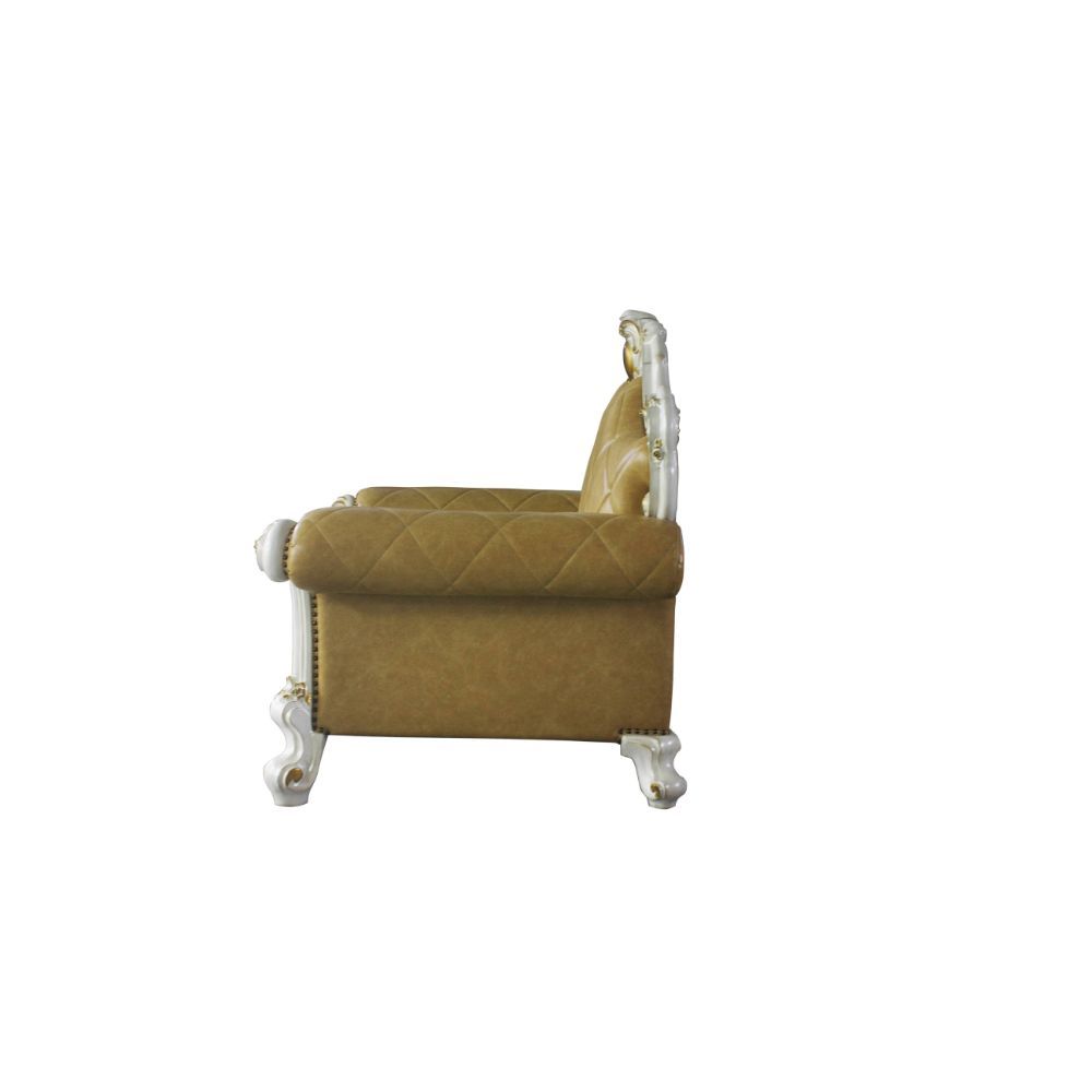 Picardy - Chair w/1 Pillow, alternate view 12 with leather upholstery