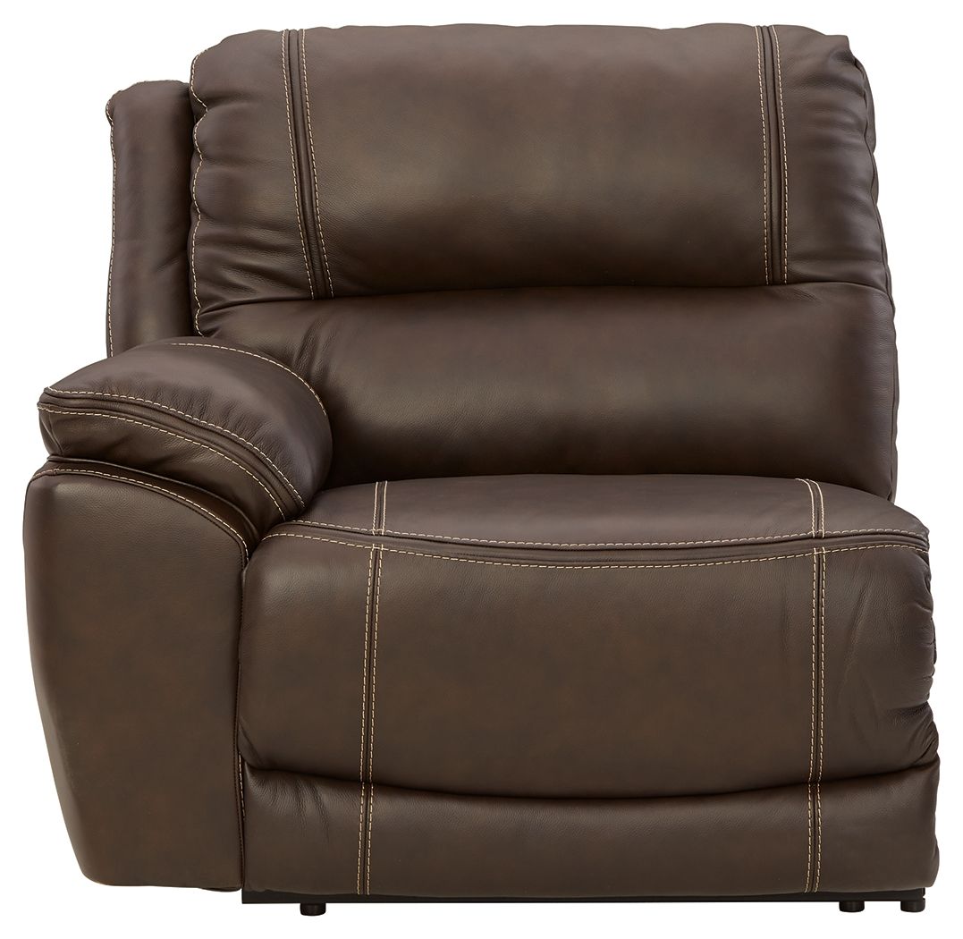 Dunleith - 9-Piece Power Reclining Sectional - Chocolate - Signature Design by Ashley® - 6