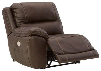 Dunleith - 9-Piece Power Reclining Sectional - Chocolate - Signature Design by Ashley® - 9