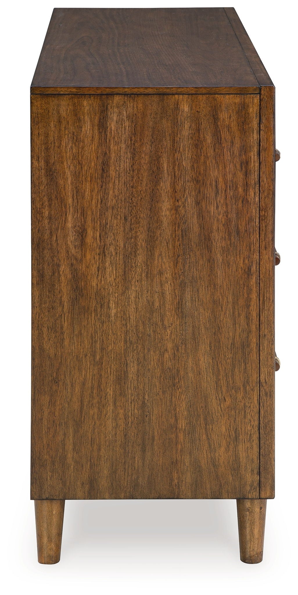 Lyncott - Dresser - Brown, alternate view 8 with wood construction