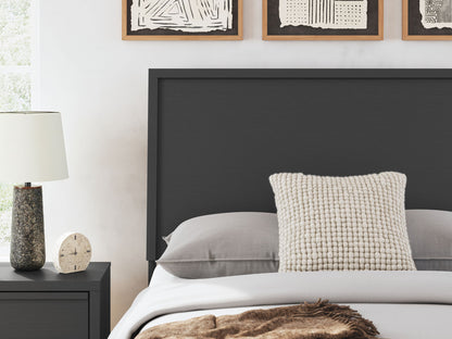 Danziar - Panel Bed With Low Footboard, alternate view 8 with wood construction
