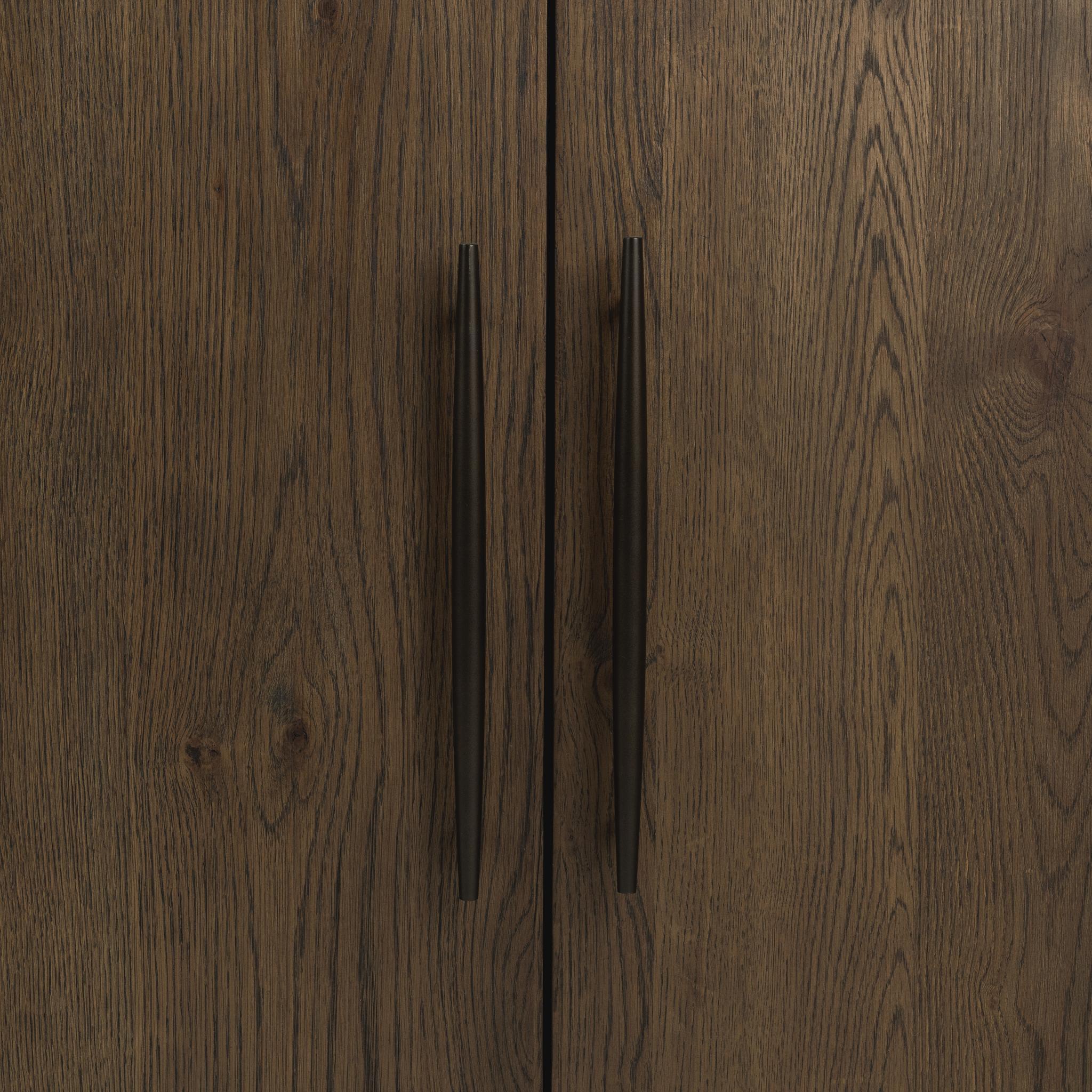 Estelle - 4 Door Buffet - Soft Cocoa, alternate view 8 with wood construction