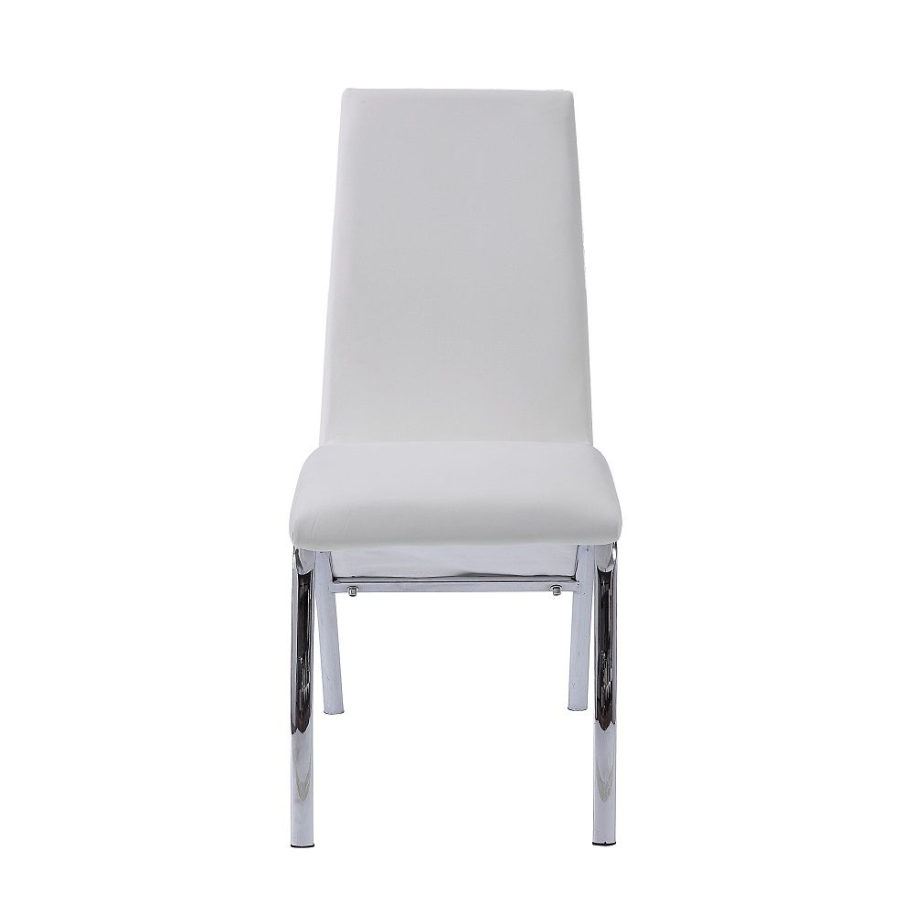 Pervis - Side Chair, alternate view 11 with faux leather