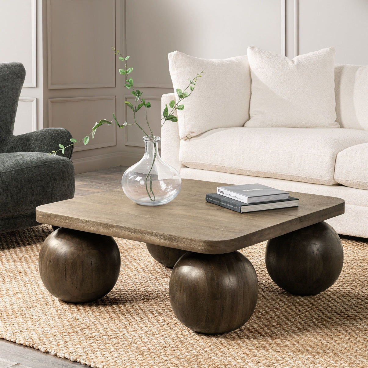 Delyla - Coffee Table, alternate view 14 with wood construction