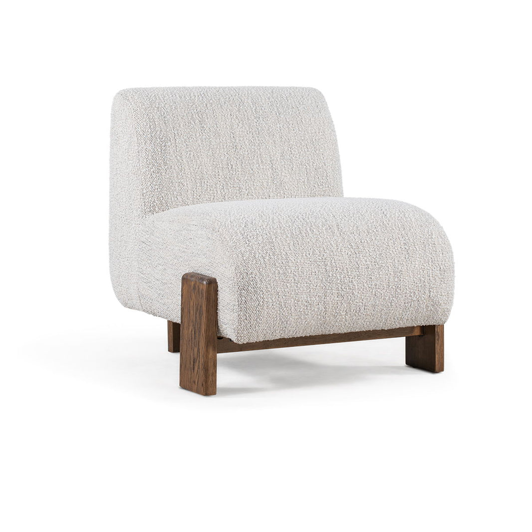 Chelsea - Accent Chair, product view with wood construction