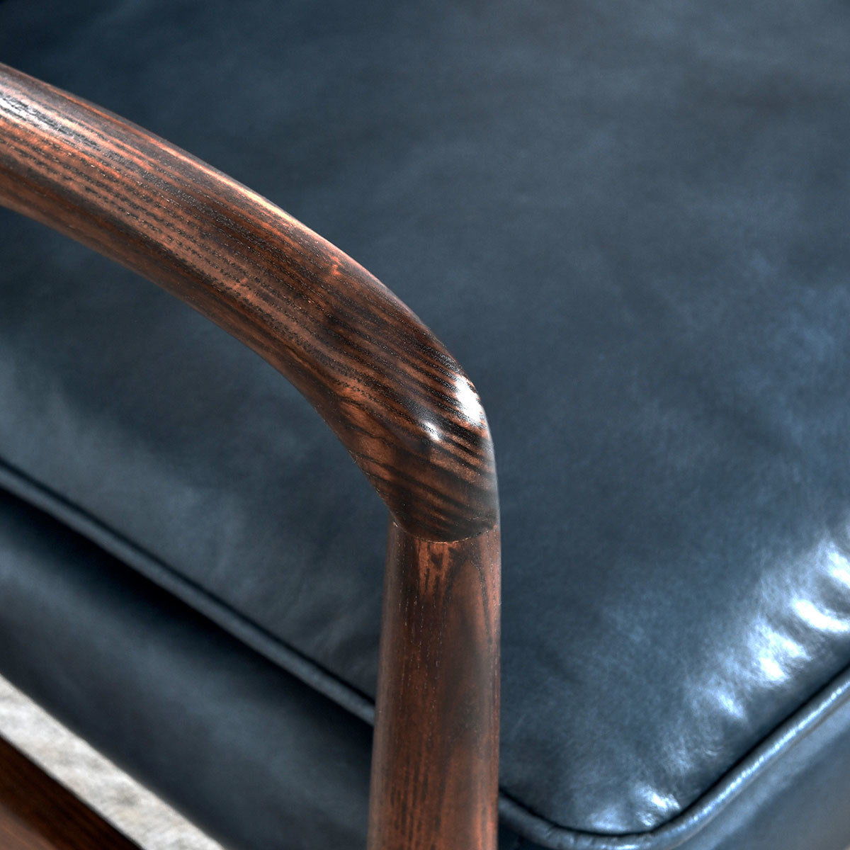 Kiannah - Club Chair, alternate view 20 with top-grain leather