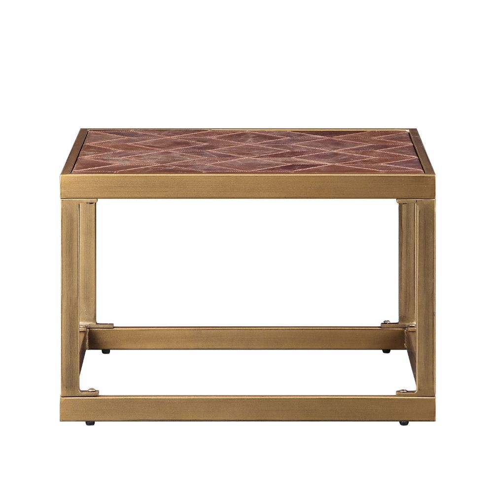 Genevieve - Table, alternate view 5 with top-grain leather