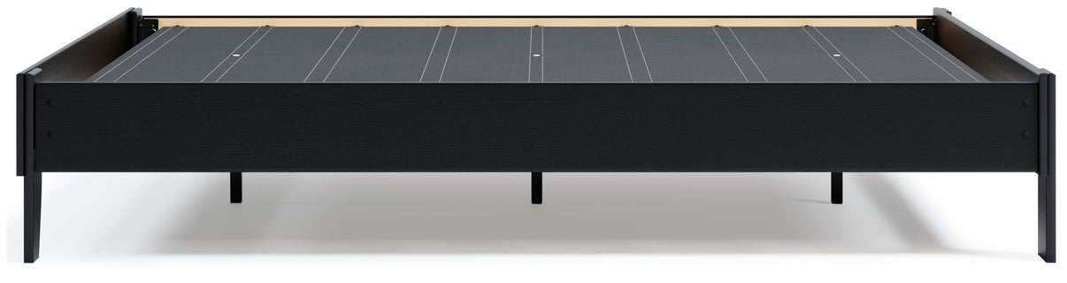 Finch - Platform Bed, alternate view 8 with wood construction