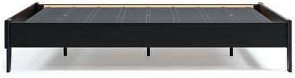 Finch - Platform Bed, alternate view 8 with wood construction