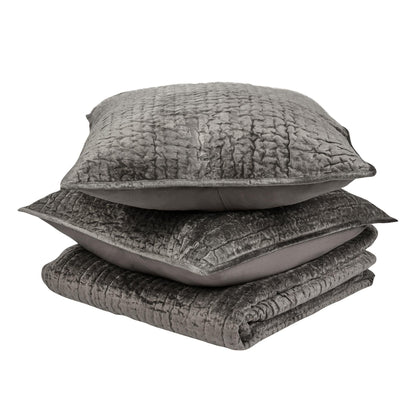 Bari - Velvet Quilt - Desert