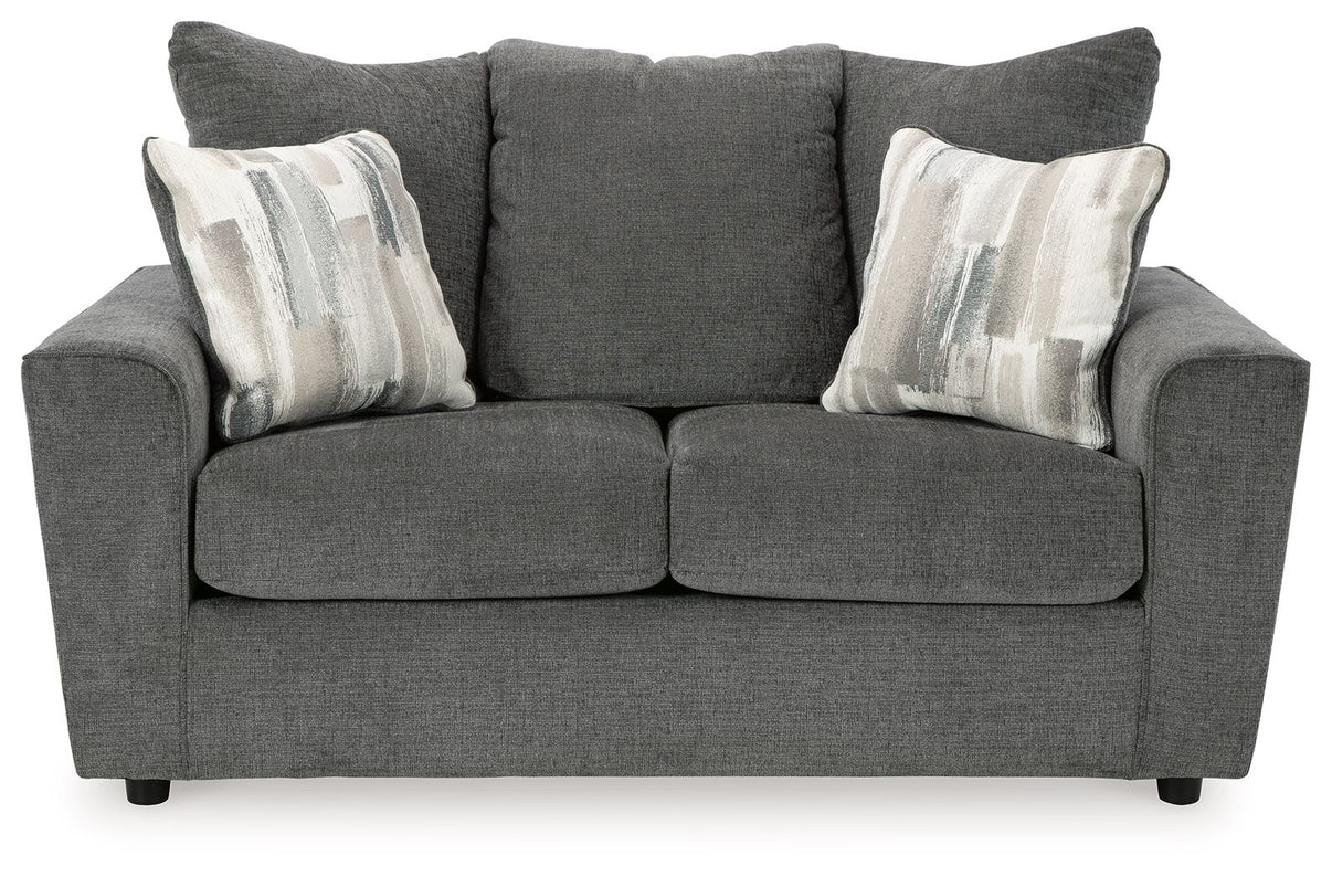 Stairatt - Living Room Set, alternate view 13 with chenille upholstery