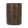 Andra - Accent Table, product view with top-grain leather