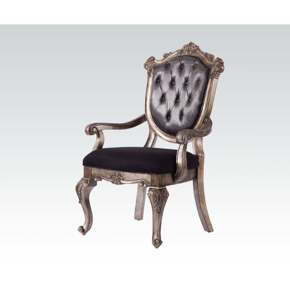 Chantelle - Arm Chair, product view with leather upholstery