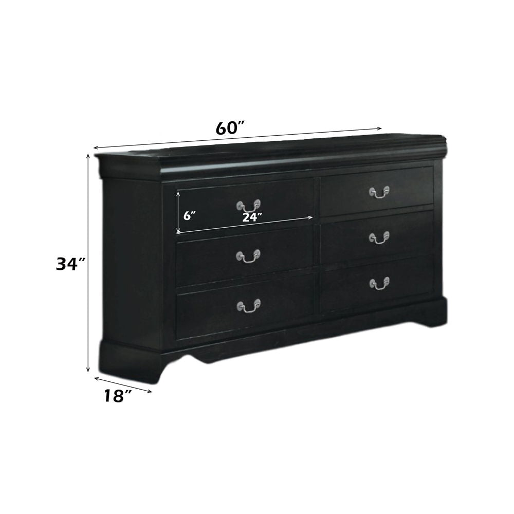 Louis Philippe III - Dresser, alternate view 7 with linen fabric