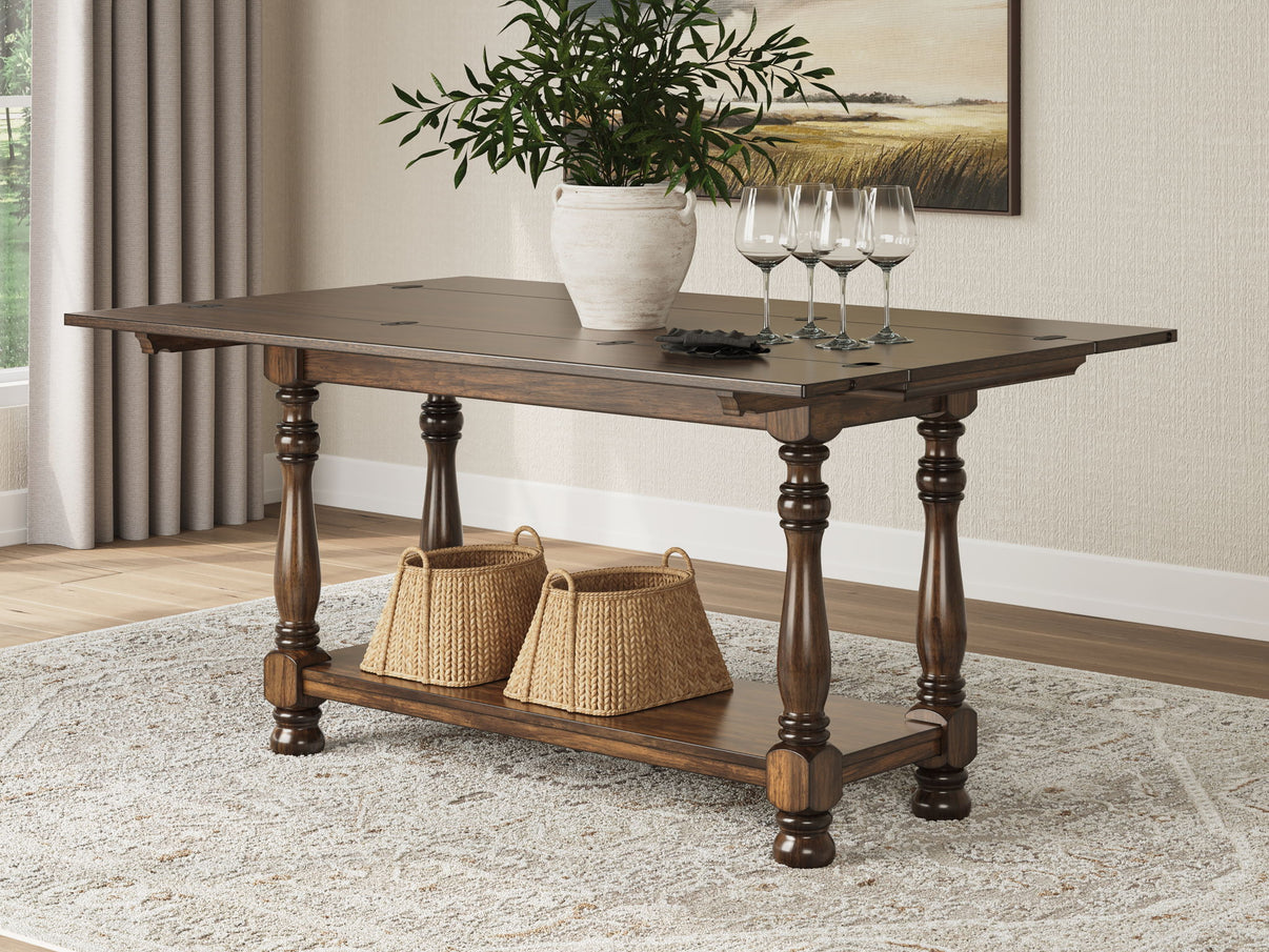 Sturlayne - Rectangular End Table - Brown, alternate view 8 with wood construction