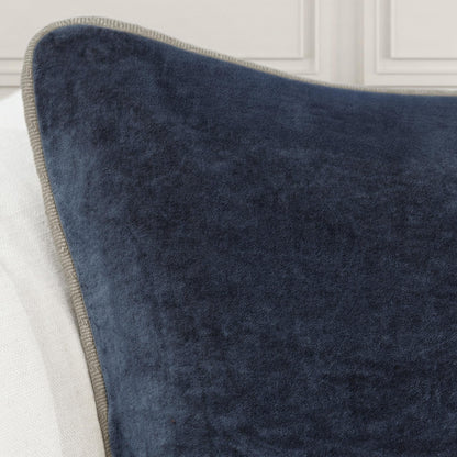 Heirloom Velvet - SLD Pillow - Blue