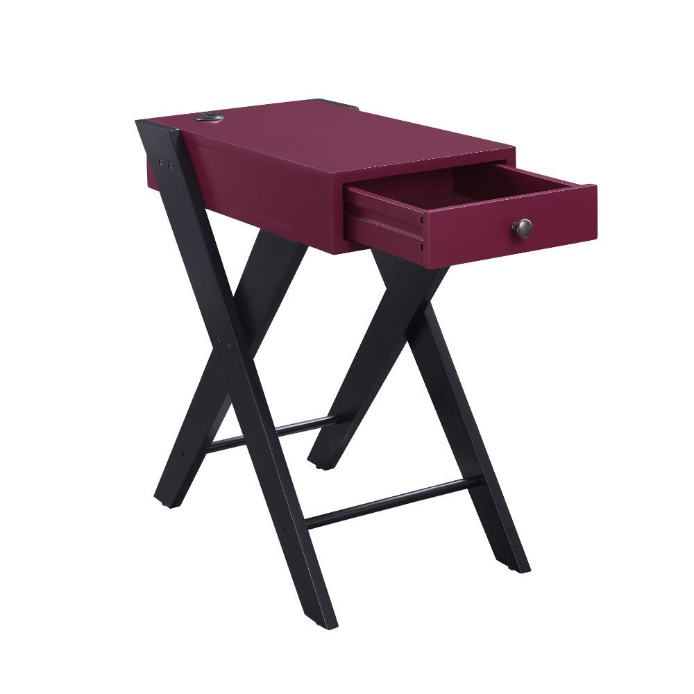Fierce - Accent Table (USB Charging Dock), alternate view 11 with wood construction