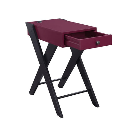 Fierce - Accent Table (USB Charging Dock), alternate view 11 with wood construction