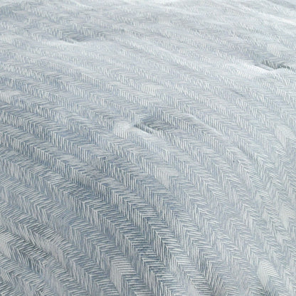 French Herringbone - Comforter Euro Sham - Storm