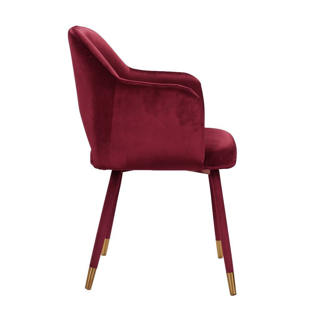 Applewood - Accent Chair, alternate view 14 with velvet upholstery